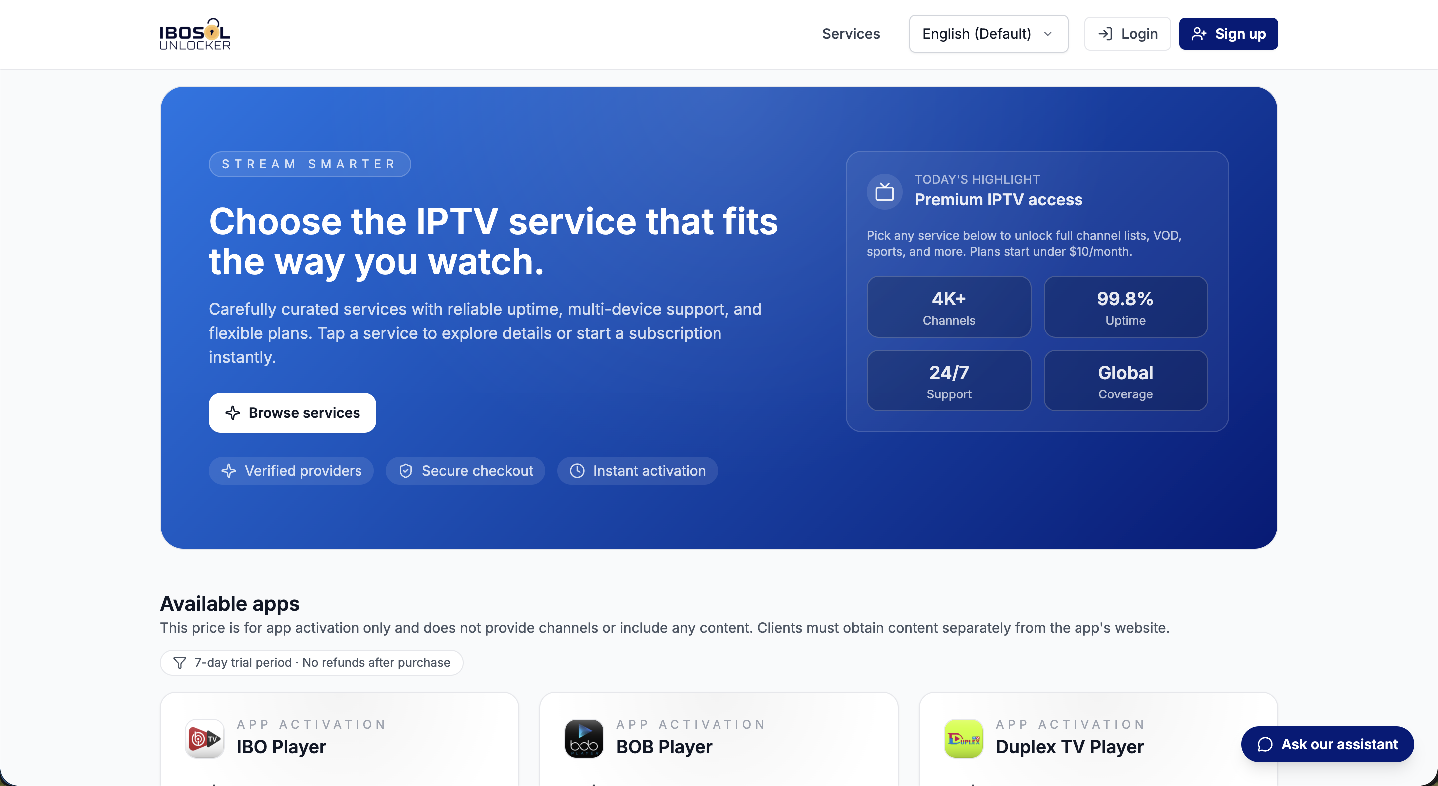 IBOSOL Unlocker screenshot 1
